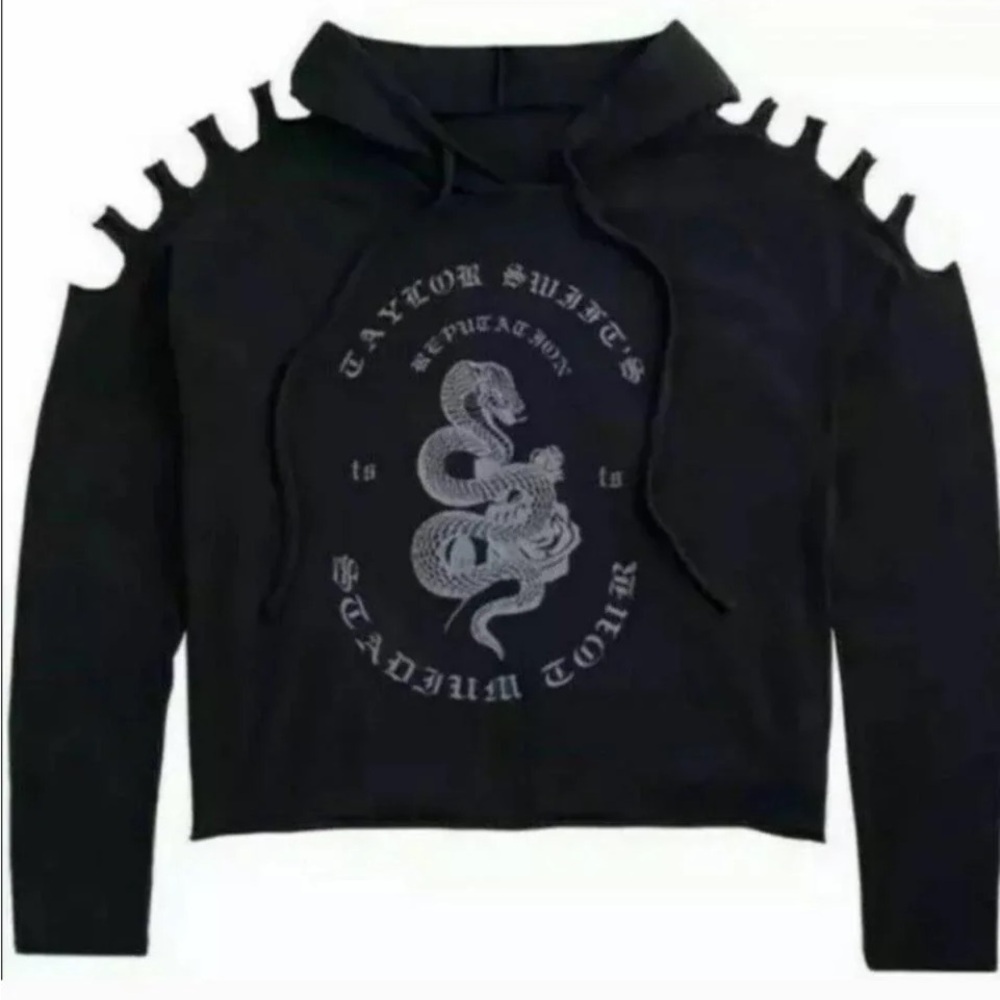 Official Taylor Swift Reputation Tour Cutout Hoodie